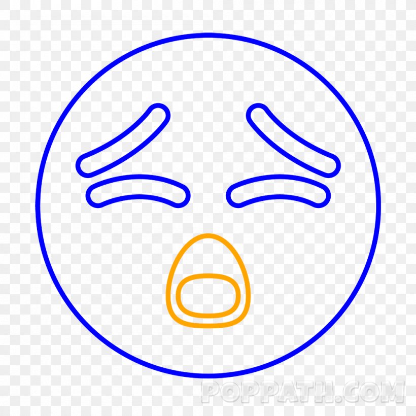 Emoji Emoticon Crying Feeling Emotion, PNG, 1000x1000px, Emoji, Area, Crying, Drawing, Emoticon Download Free
