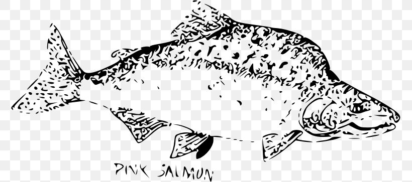 Smoked Salmon Pink Salmon Chum Salmon Coho Salmon, PNG, 775x363px, Smoked Salmon, Animal Figure, Art, Artwork, Black And White Download Free