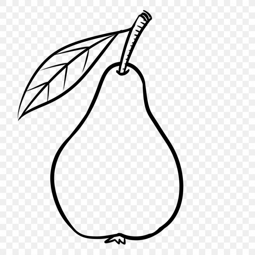 Pear Drawing Food Fruit, PNG, 1280x1280px, Pear, Artwork, Beak, Bird, Black And White Download Free