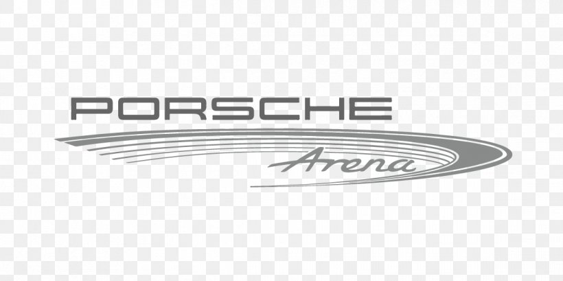 Porsche-Arena Logo Brand Trademark, PNG, 1167x583px, Logo, Arena, Black And White, Brand, Emblem Download Free