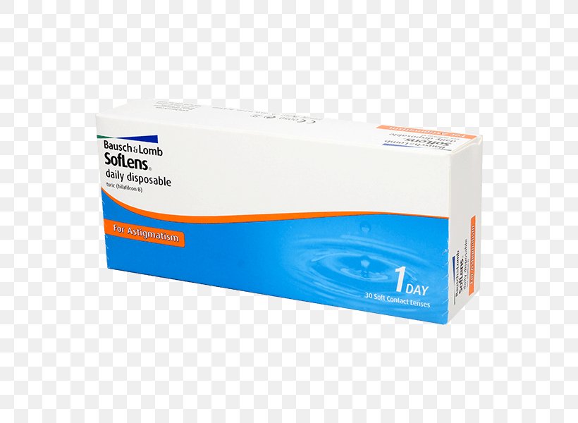 Contact Lenses Toric Lens Astigmatism Bausch + Lomb SofLens Daily Disposable, PNG, 600x600px, Contact Lenses, Acuvue, Astigmatism, Bausch Lomb, Brand Download Free