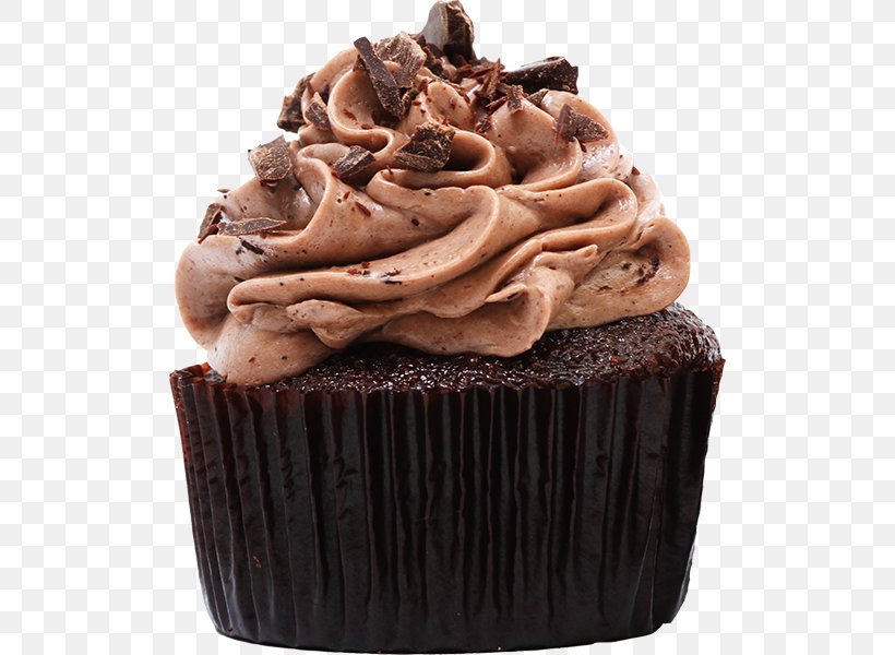 Cupcake Chocolate Cake Chocolate Truffle Chocolate Brownie Ganache, PNG, 600x600px, Cupcake, Baking, Buttercream, Cake, Chocolate Download Free