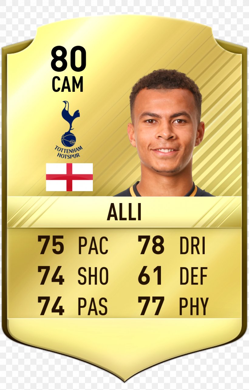 Dele Alli Tottenham Hotspur F.C. FIFA 18 England National Football Team FIFA 17, PNG, 882x1381px, 2018 World Cup, Dele Alli, Brand, England National Football Team, Eric Dier Download Free