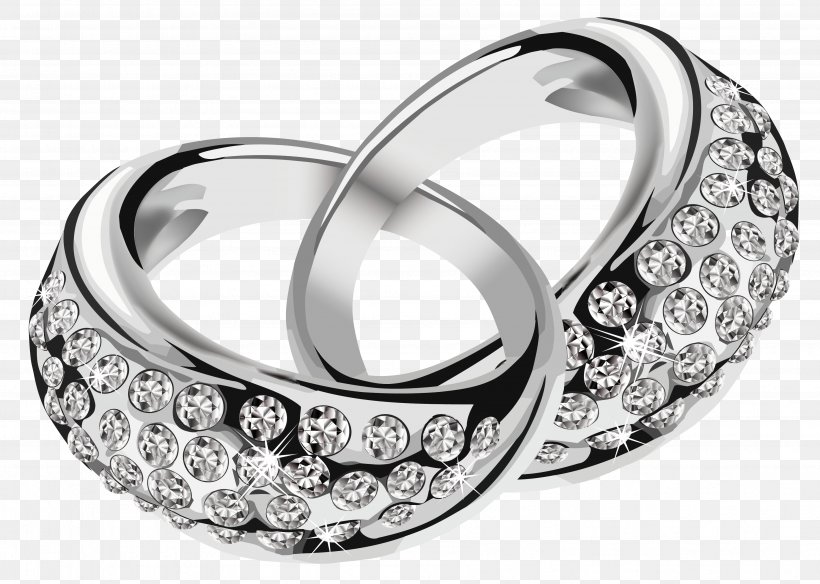 Wedding Ring Engagement Ring Clip Art, PNG, 3578x2549px, Ring, Black And White, Bling Bling, Body Jewelry, Brand Download Free