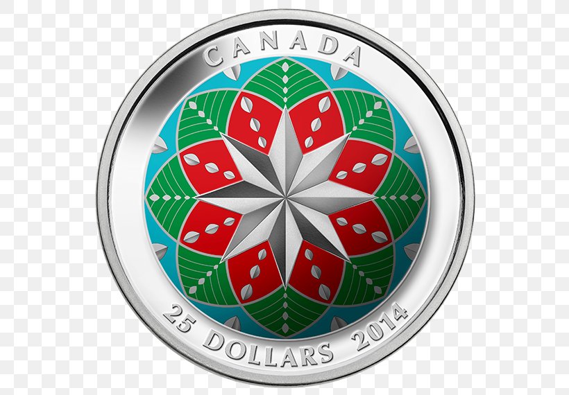 Perth Mint Silver Coin Royal Canadian Mint, PNG, 570x570px, Perth Mint, Badge, Bullion, Christmas Ornament, Coin Download Free