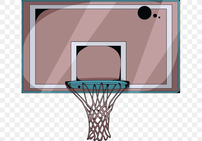 Cartoon Basketball Basketball Court Backboard, PNG, 643x576px, Cartoon
