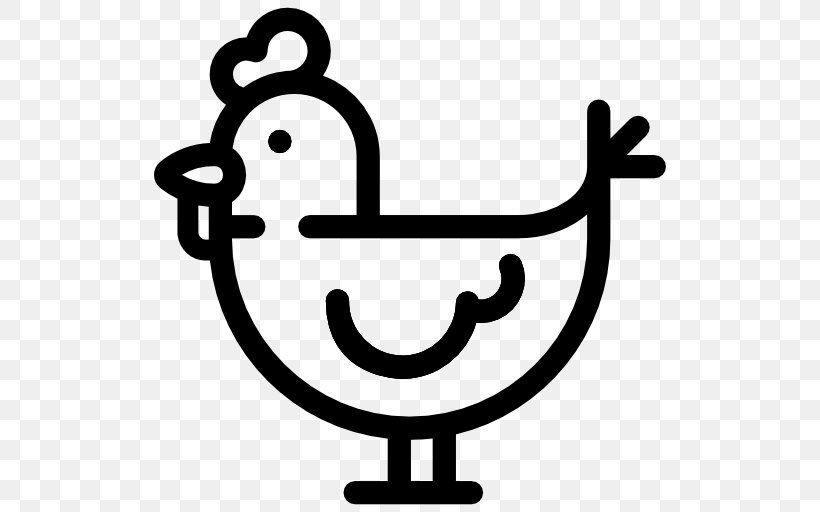 Chicken Farm Duck Clip Art, PNG, 512x512px, Chicken, Animal, Bird, Black And White, Duck Download Free