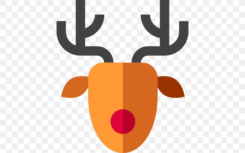 Deer, PNG, 512x512px, Deer, Antler, Orange, Reindeer, Snout Download Free