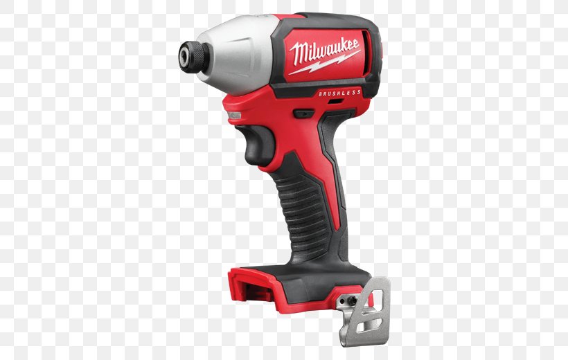Impact Driver Milwaukee Electric Tool Corporation Cordless Impact Wrench, PNG, 520x520px, Impact Driver, Augers, Brushless Dc Electric Motor, Cordless, Electricity Download Free