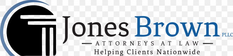 Jones Brown, PLLC Lawyer Law Firm Lawsuit, PNG, 3361x811px, Jones Brown Pllc, Bankruptcy, Banner, Blue, Brand Download Free