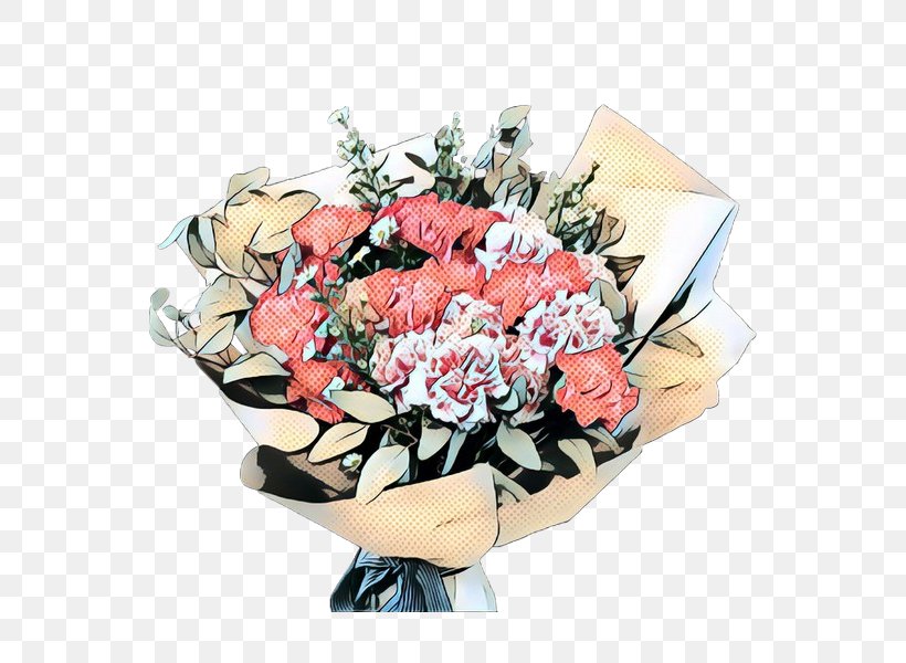 Pink Flower Cartoon, PNG, 600x600px, Pop Art, Anthurium, Artificial Flower, Bouquet, Cut Flowers Download Free