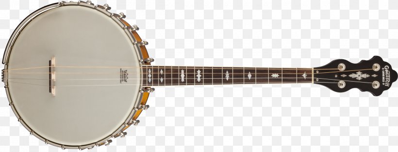 Banjo Guitar Ukulele String Instruments 4-string Banjo, PNG, 2400x919px, Watercolor, Cartoon, Flower, Frame, Heart Download Free