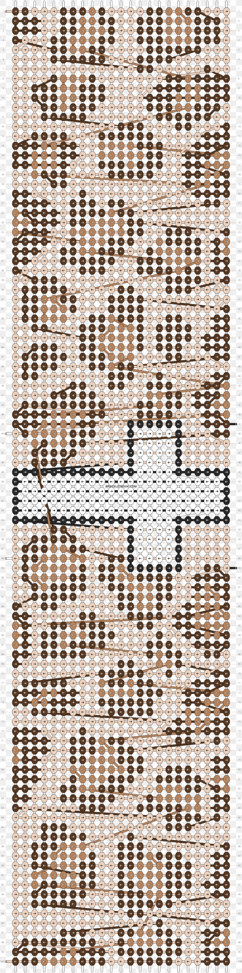 Friendship Bracelet Bead Pattern, PNG, 1312x5272px, Friendship Bracelet, Afghan, Animal Print, Anklet, Area Download Free