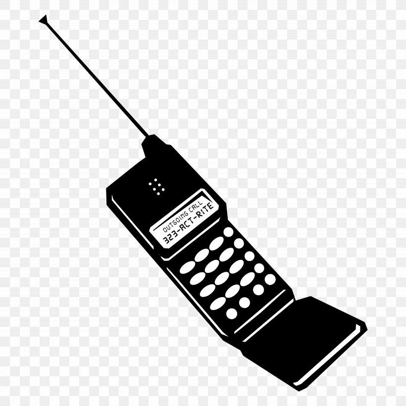 IPhone Telephone Handset Clamshell Design Clip Art, PNG, 5000x5000px, Iphone, Black And White, Can Stock Photo, Clamshell Design, Communication Device Download Free