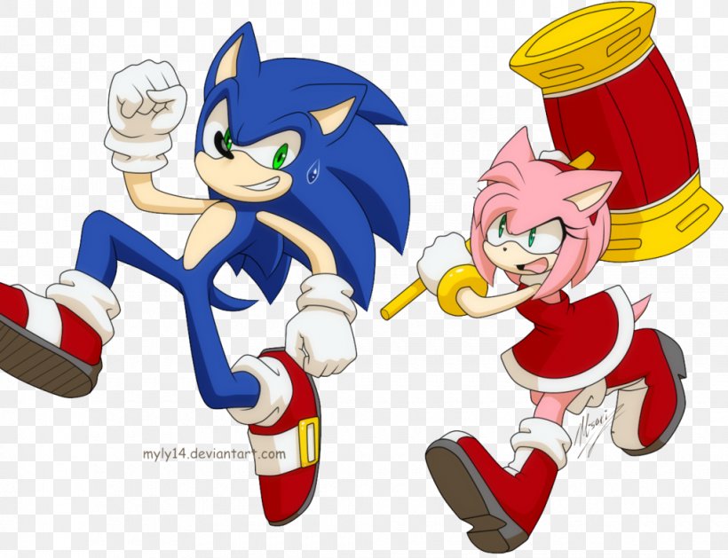 Amy Rose Tails Sonic The Hedgehog DeviantArt, PNG, 1020x783px, Amy Rose, Art, Cartoon, Deviantart, Digital Art Download Free