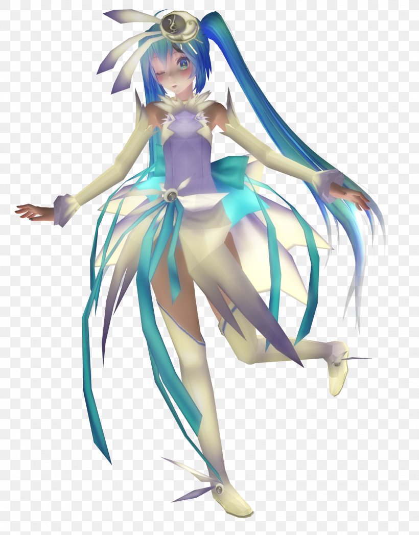 MikuMikuDance Hatsune Miku SPiCa Rendering Screen Space Ambient Occlusion, PNG, 1800x2300px, Watercolor, Cartoon, Flower, Frame, Heart Download Free