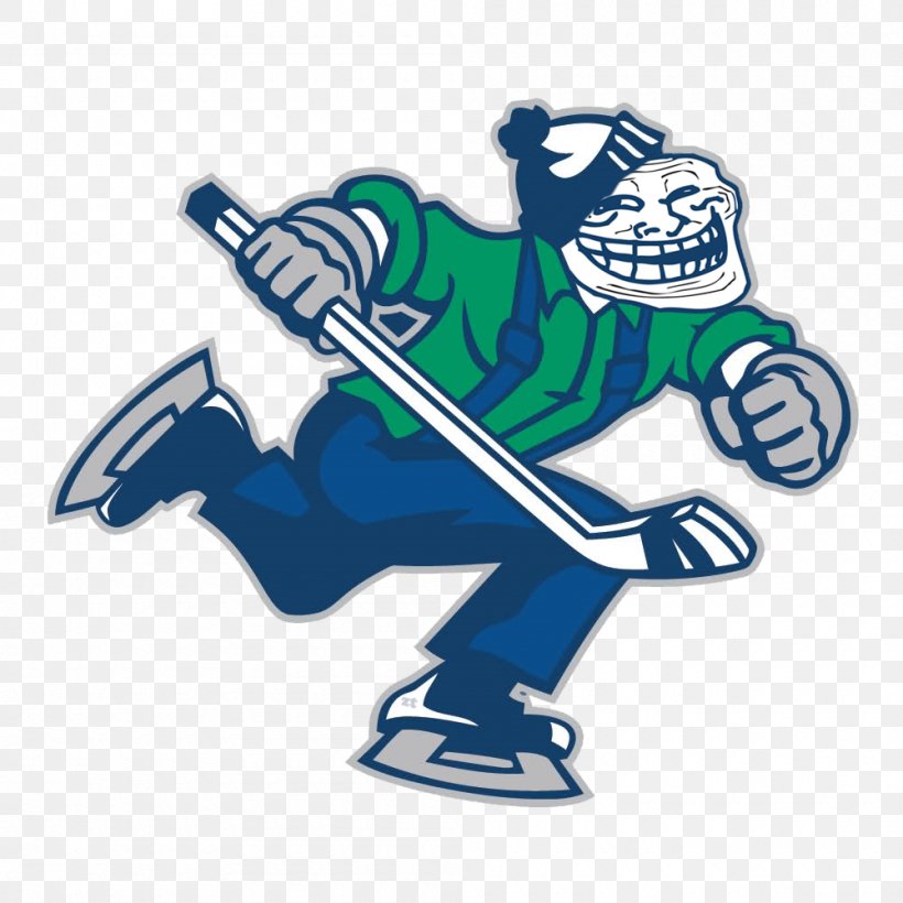 Vancouver Canucks National Hockey League Johnny Canuck, PNG, 1000x1000px, Vancouver Canucks, Alaska Aces, Baseball Equipment, Canuck, Fictional Character Download Free