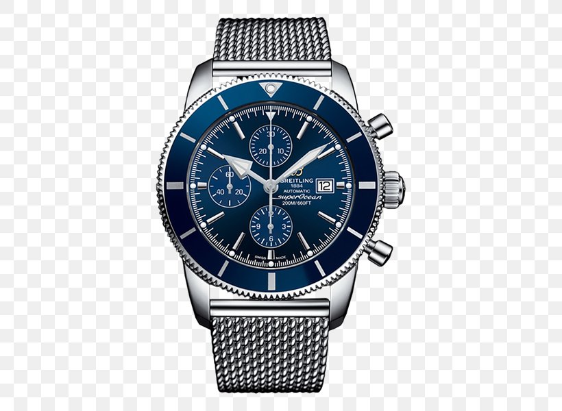 Breitling SA Watch Superocean Movement Breitling Navitimer, PNG, 450x600px, Breitling Sa, Automatic Watch, Blue, Brand, Breitling Navitimer Download Free