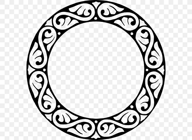 Circle Royalty-free Clip Art, PNG, 594x596px, Royaltyfree, Area, Art, Black And White, Line Art Download Free