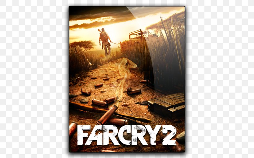 Far Cry 2 Far Cry 3 Xbox 360 Video Game, PNG, 512x512px, Far Cry 2, Far Cry, Far Cry 3, Firstperson Shooter, Game Download Free