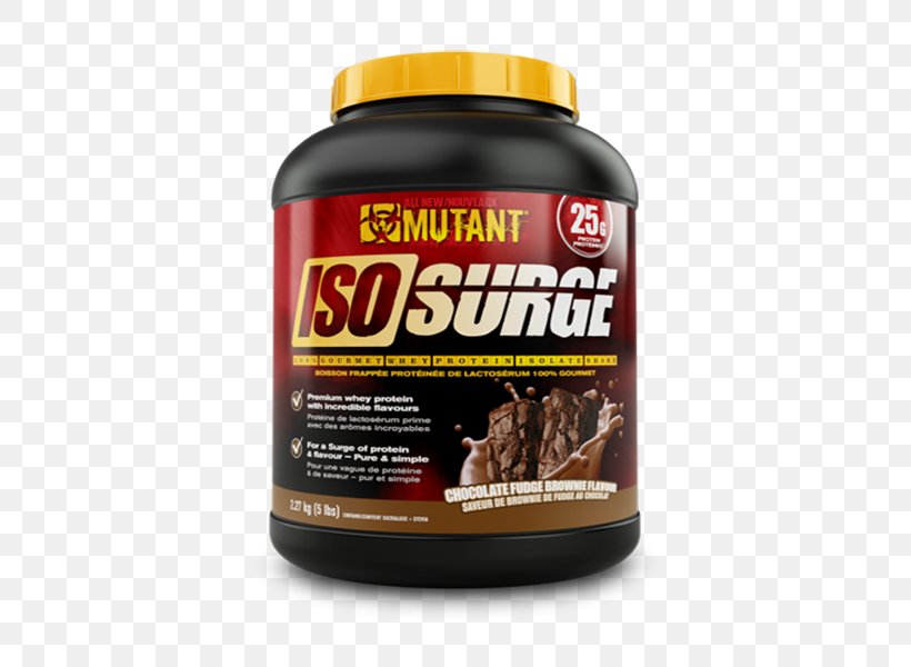 Whey Protein Isolate Chocolate Brownie Dietary Supplement Surge, PNG, 600x600px, Whey Protein Isolate, Brand, Chocolate, Chocolate Brownie, Dietary Supplement Download Free