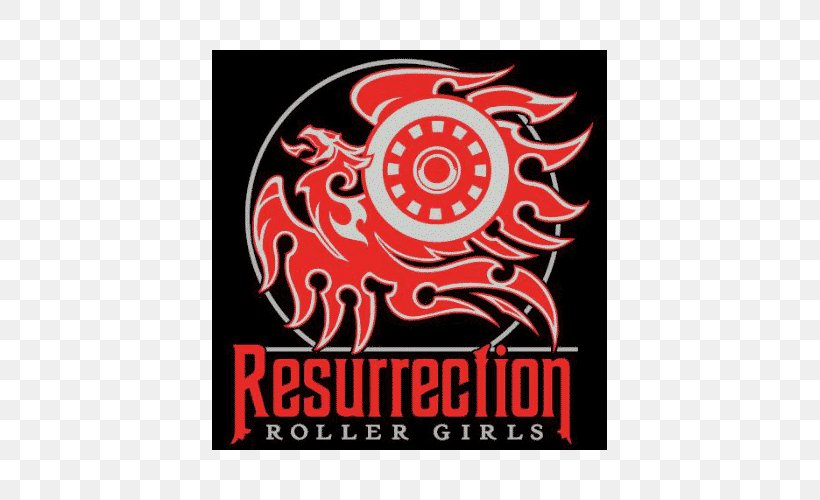 Resurrection Roller Girls Roller Derby Women's Flat Track Derby Association North Bay Logo, PNG, 500x500px, Roller Derby, Advertising, Area, Brand, California Download Free