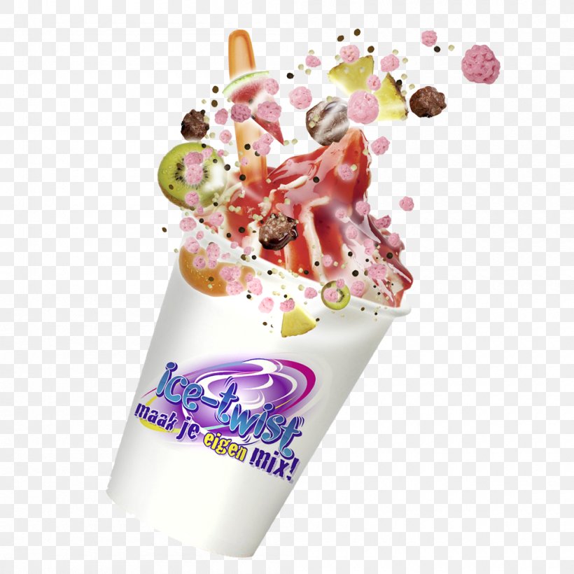 Sundae Ice Cream Juice Milkshake Fruit, PNG, 1000x1000px, Sundae, Dairy Product, Dessert, Flavor, Food Download Free
