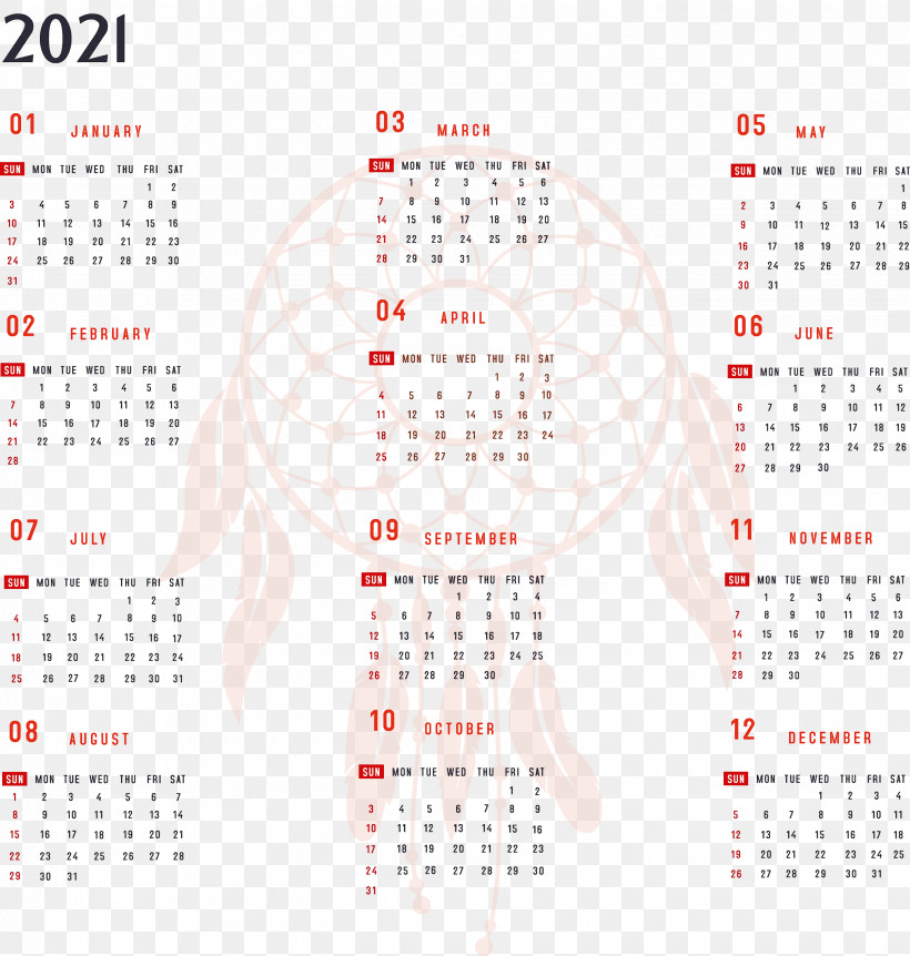 Year 2021 Calendar Printable 2021 Yearly Calendar 2021 Full Year Calendar, PNG, 2851x3000px, 2021 Calendar, Year 2021 Calendar, Calendar System, Meter Download Free