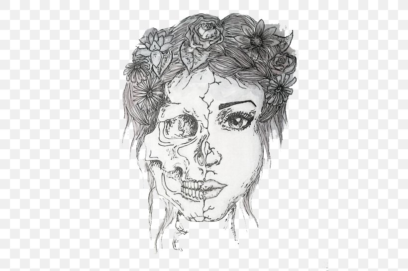 Black And White Face Euclidean Vector, PNG, 500x545px, Black And White, Art, Artwork, Bone, Character Download Free