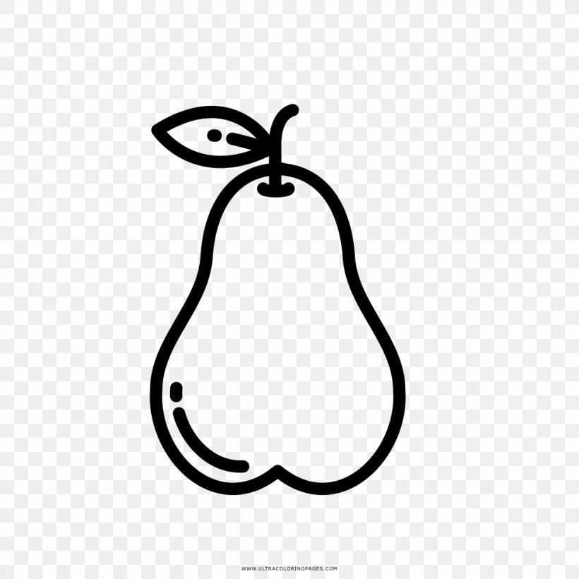 Coloring Book Drawing Pear Clip Art, PNG, 1000x1000px, Coloring Book, Artwork, Black And White, Book, Caricature Download Free
