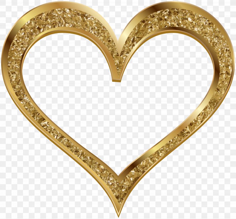 Heart Gold Clip Art, PNG, 8000x7425px, Gold, Color, Heart, Metal, Photography Download Free