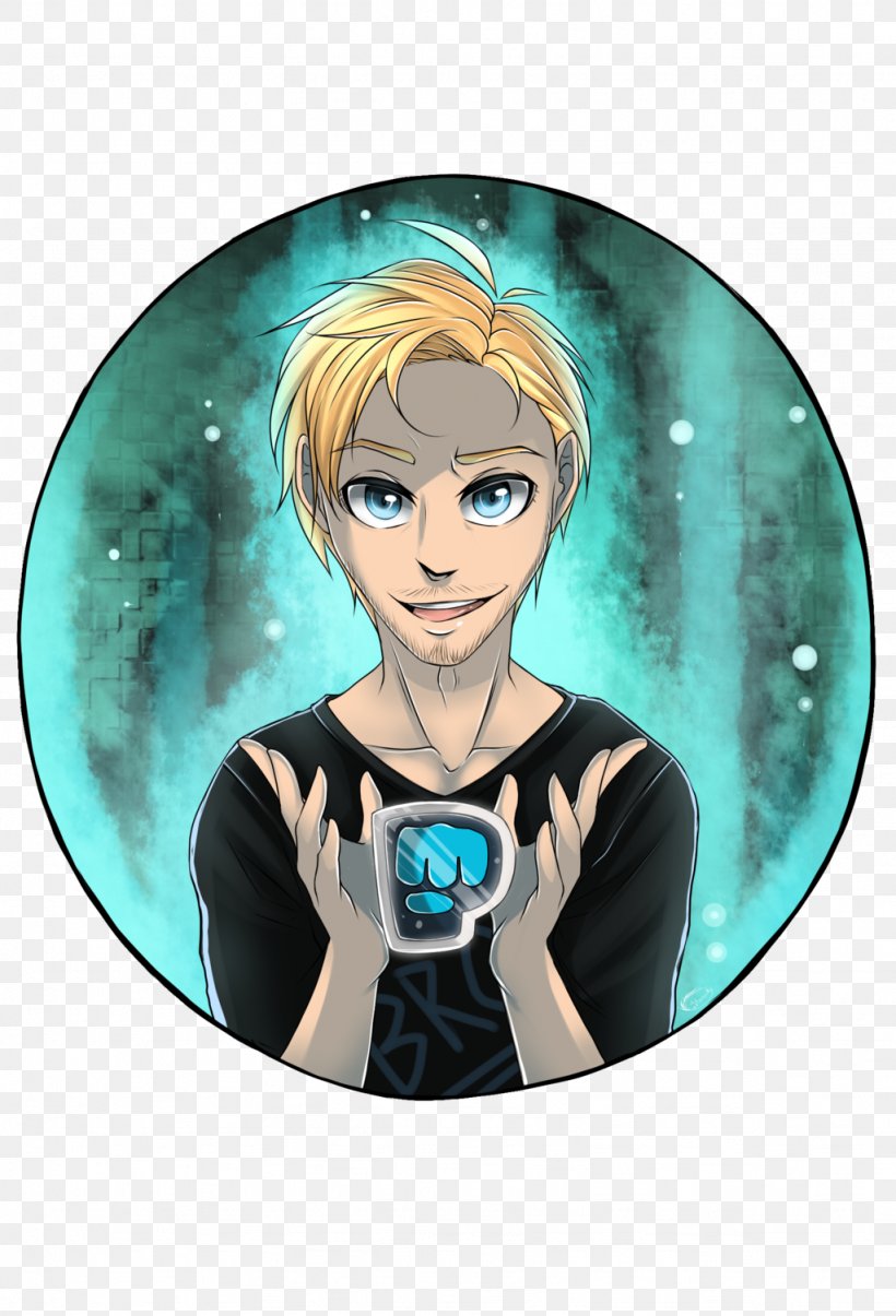 PewDiePie YouTube Fan Art DeviantArt, PNG, 1024x1506px, Watercolor, Cartoon, Flower, Frame, Heart Download Free