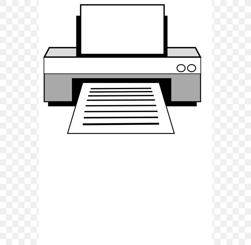 Printer Canon Free Content Clip Art, PNG, 566x800px, Printer, Black And White, Canon, Computer, Computer Software Download Free