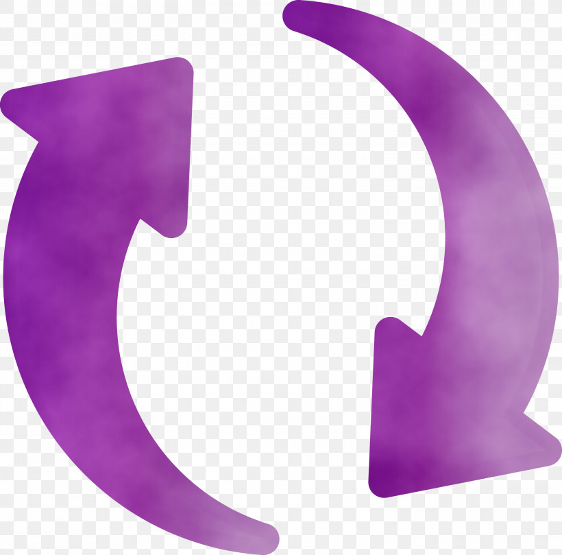 Violet Purple Font Symbol Magenta, PNG, 3000x2963px, Reload Arrow, Magenta, Paint, Purple, Symbol Download Free