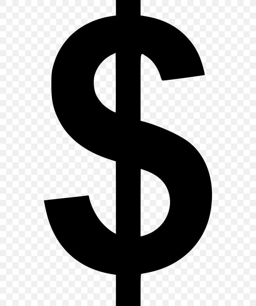Money Sign, PNG, 540x980px, Finance, Blackandwhite, Business, Dollar, Dollar Sign Download Free