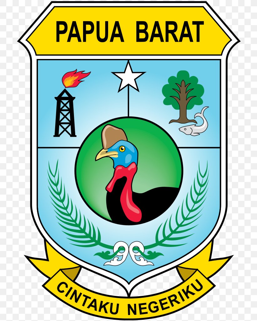 Papua Manokwari West Kalimantan Morning Star Flag Provinces Of Indonesia, PNG, 717x1023px, Papua, Area, Artwork, Beak, Coat Of Arms Of West Papua Download Free