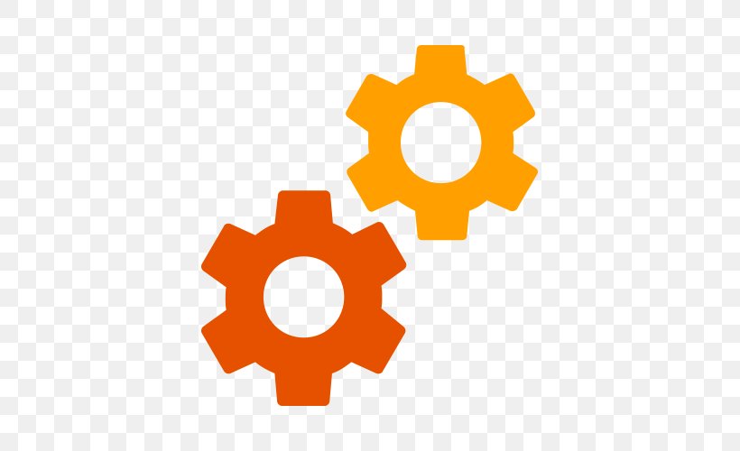 Gear, PNG, 500x500px, Gear, Orange, Stock Photography Download Free
