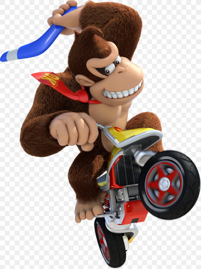 Donkey Kong Mario Kart 8 Mario Bros. Super Mario Kart, PNG, 2636x3526px, Donkey Kong, Bowser, Diddy Kong, Figurine, Mario Download Free