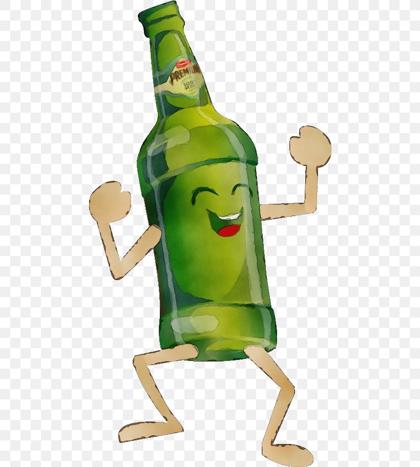 Beer Bottle Liquor Drink, PNG, 474x912px, Watercolor, Alcohol ...