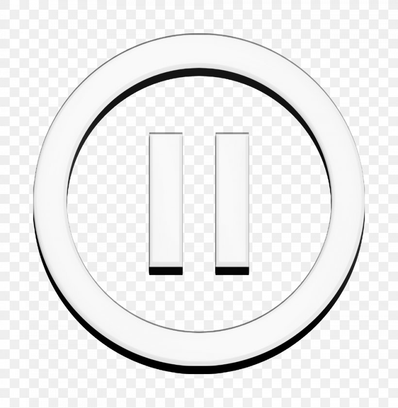 Circle Icon Pause Icon, PNG, 984x1010px, Circle Icon, Blackandwhite, Logo, Pause Icon, Symbol Download Free