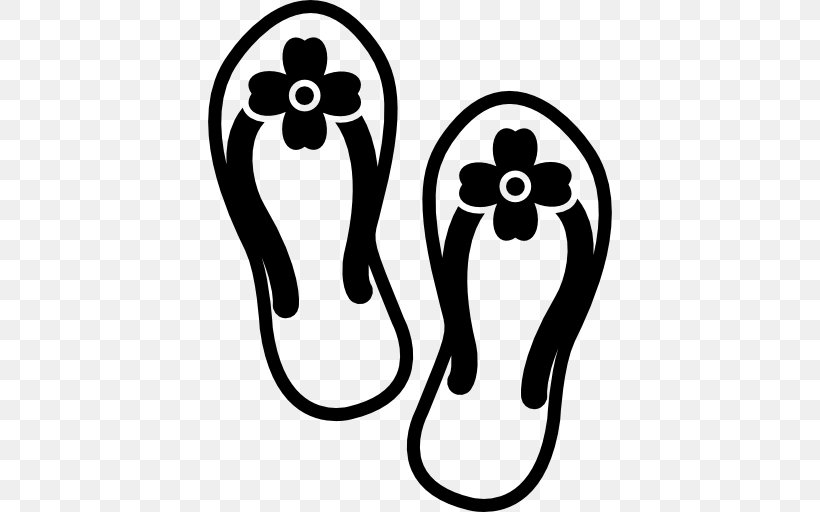 Flip-flops Clip Art, PNG, 512x512px, Flipflops, Artwork, Black And White, Drawing, Face Download Free