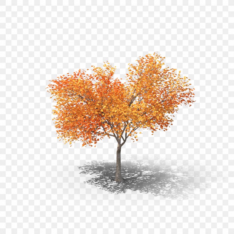 3D Modeling Tree 3D Computer Graphics Autumn Autodesk 3ds Max, PNG, 2048x2048px, Watercolor, Cartoon, Flower, Frame, Heart Download Free