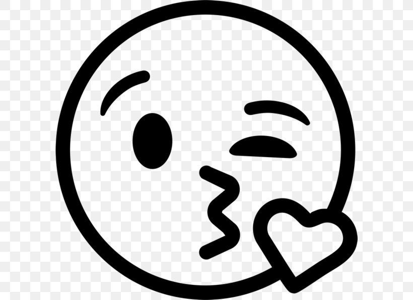 Emoji Kiss Love Drawing Emoticon Png 600x596px Emoji Area Black And White Drawing Emoticon Download Free