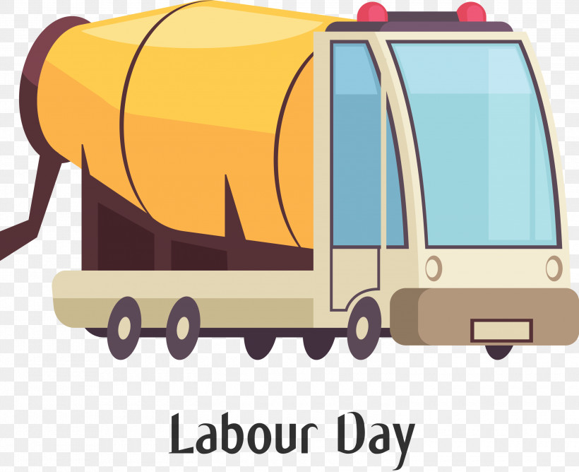 Labor Day Labour Day, PNG, 3000x2447px, Labor Day, Cargo, Cartoon, Freight Transport, Labour Day Download Free