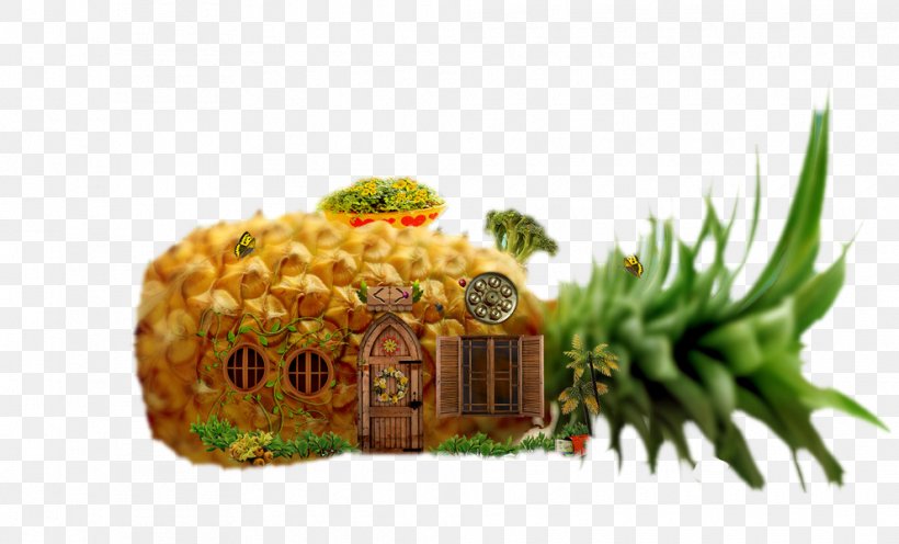 Vegetarian Cuisine Pineapple Watercolor Painting Fruit, PNG, 990x600px, Vegetarian Cuisine, Auglis, Cuisine, Designer, Floral Design Download Free