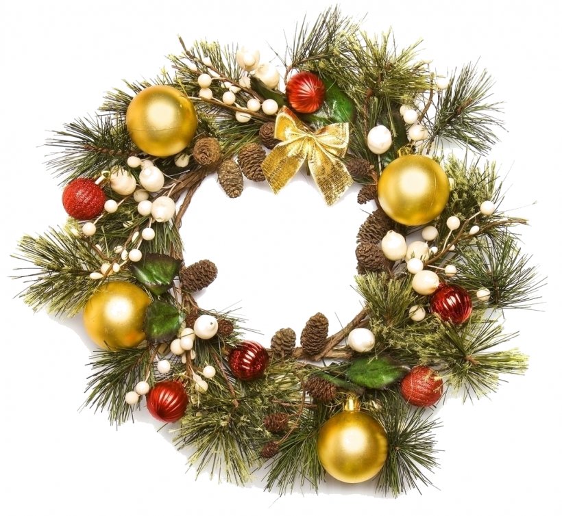 Christmas Ornament Advent Wreath New Year, PNG, 1024x942px, Christmas Ornament, Advent Wreath, Christmas, Christmas Decoration, Conifer Download Free