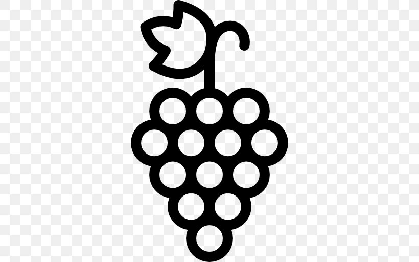 Organic Food Grape, PNG, 512x512px, Organic Food, Black And White, Body Jewelry, Flat Design, Food Download Free