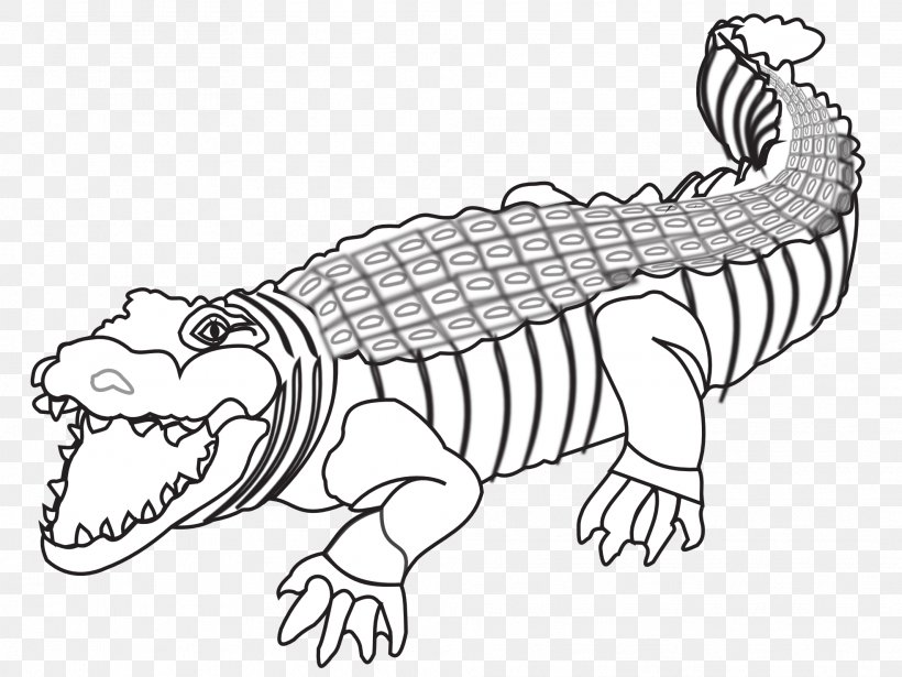 Crocodiles Alligator Black And White Drawing, PNG, 1969x1477px, Crocodiles, Alligator, Animal, Animal Figure, Artwork Download Free