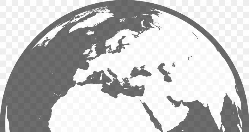 Globe Earth Clip Art, PNG, 2400x1278px, Globe, Black And White, Earth, Human Behavior, Image File Formats Download Free