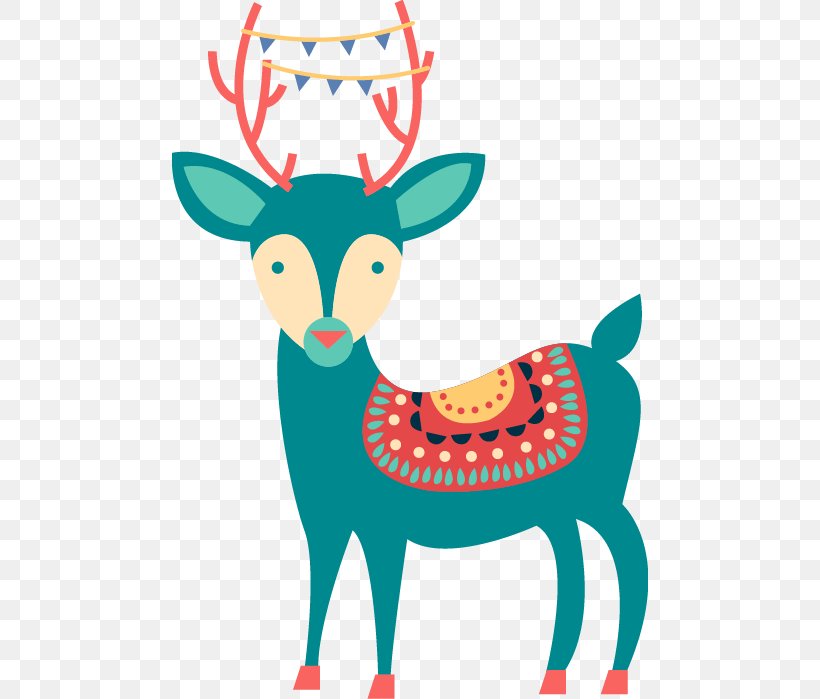 Reindeer Clip Art, PNG, 476x699px, Deer, Antler, Artwork, Cartoon, Drawing Download Free